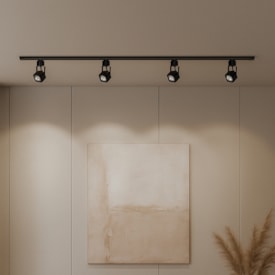 Spot Para Tilho Taschibra Classic Quadrado MR16 GU10 Preto