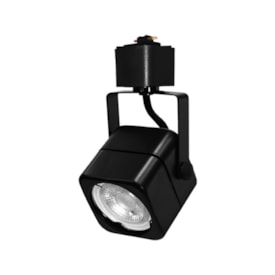 Spot Para Tilho Taschibra Classic Quadrado MR16 GU10 Preto