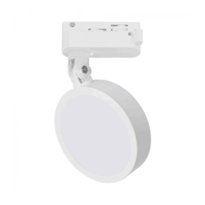 Spot para Trilho Evoled Redondo 10W 3000K Branco - LE-3783