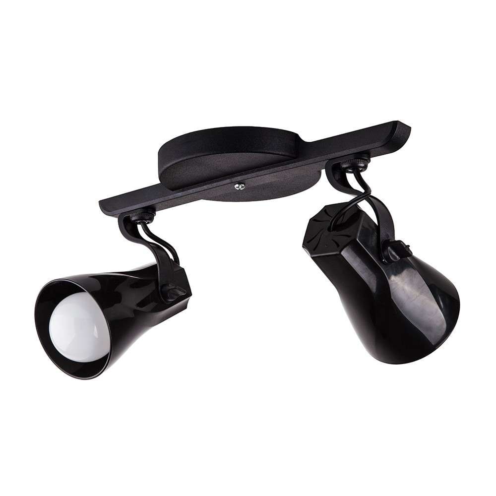 Spot Trilho Spiralle Octa 2 Preto 147190042 - Startec