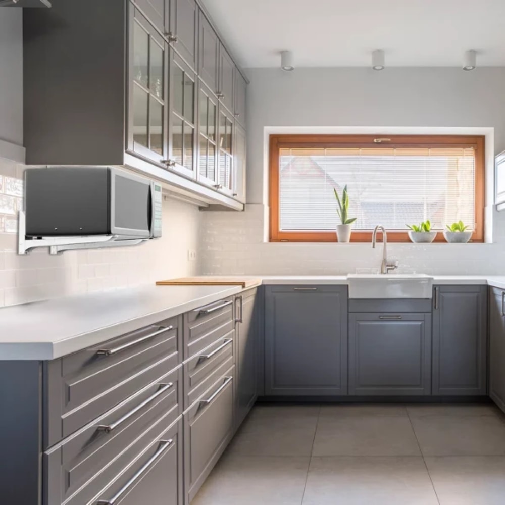 Suporte para Forno Micro-ondas ELG até 30Kg Branco - MW05WH