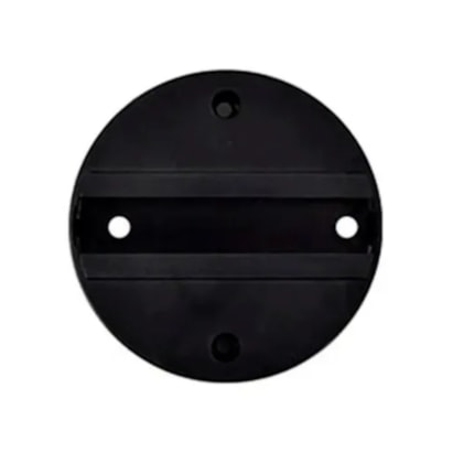 Suporte Para Spot Sobrepor Redondo Nordecor 6073 Preto - 6073