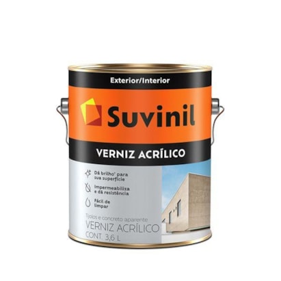 Suvinil Verniz Acrílico 3,6L - 53372522