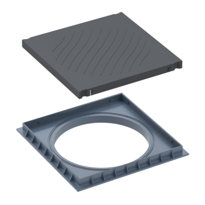 Tampa Reforçada para Caixa de Gordura e Inspeção Tigre 5x38cm