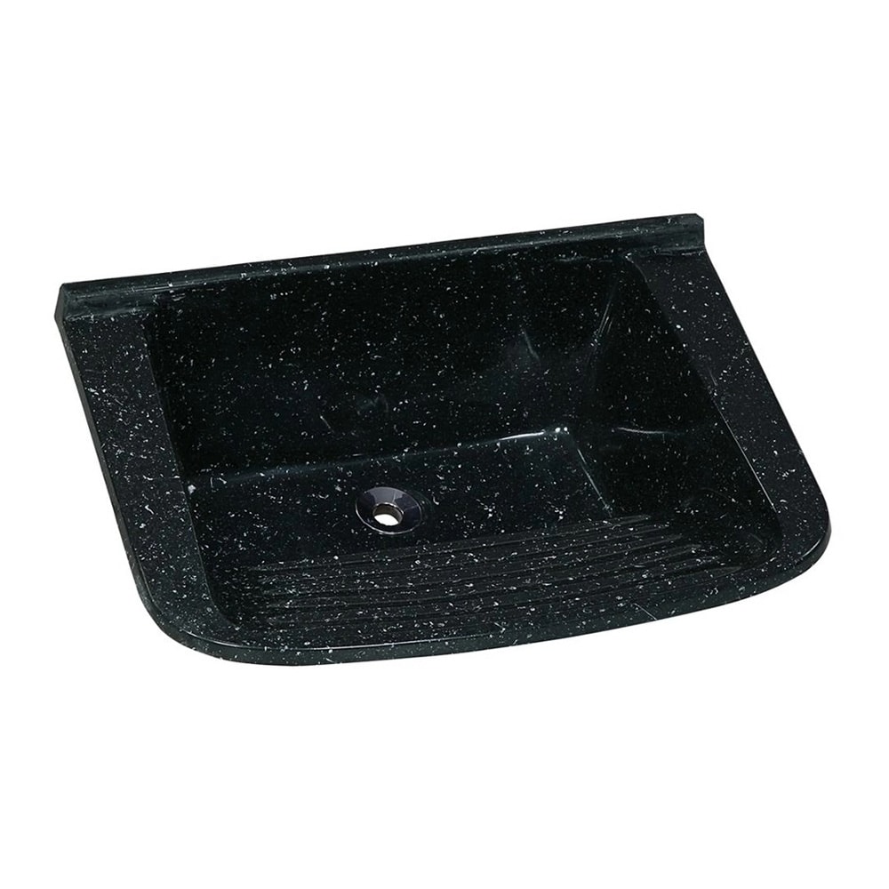 Tanque de Lavar Roupa A.J.Rorato em Mármore Sintético 24L Preto – 507308