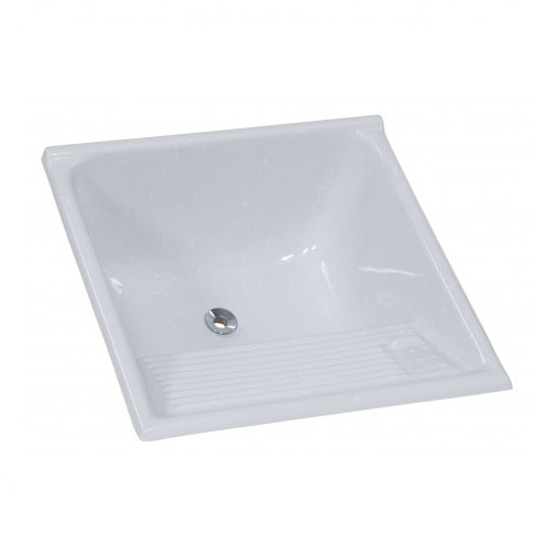 Tanque de Lavar Roupa A.J.Rorato em Mármore Sintético 31L Gelo - 507909