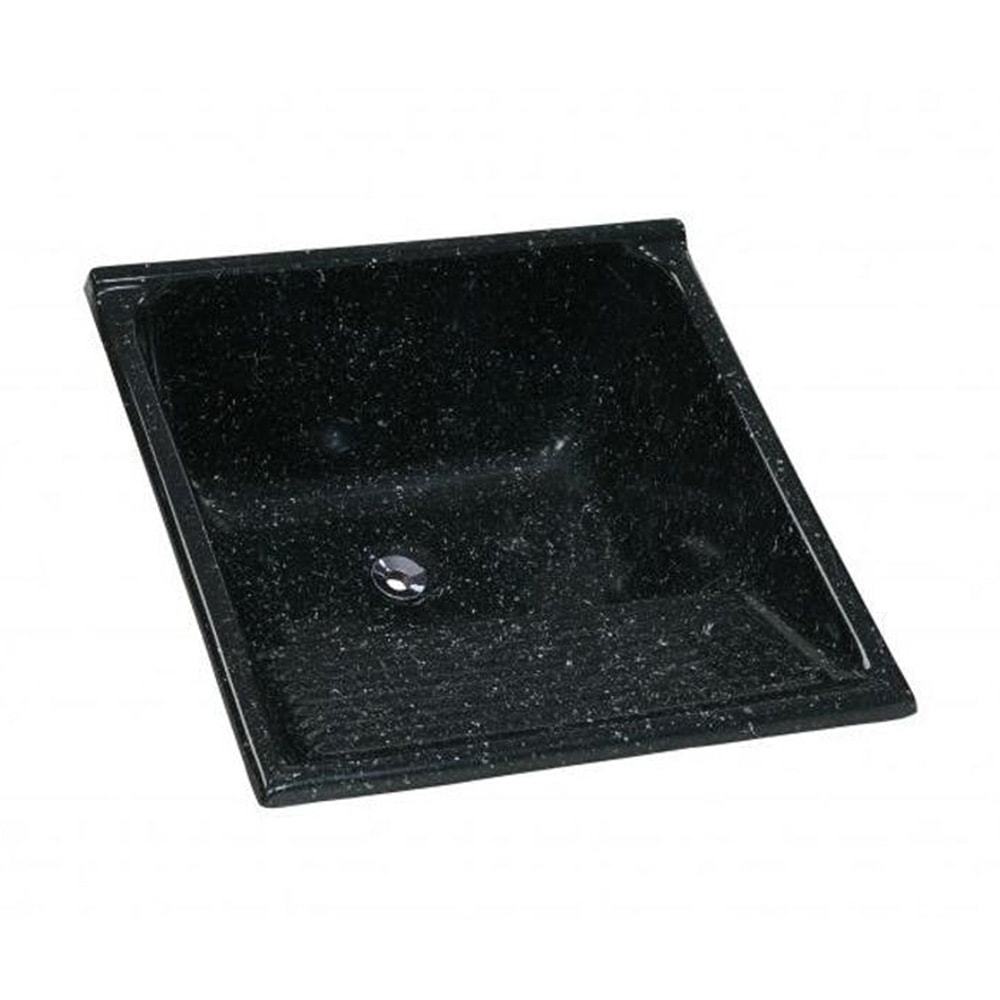 Tanque de Lavar Roupa A.J.Rorato em Mármore Sintético 31L Preto – 507908