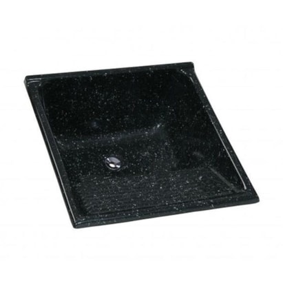 Tanque de Lavar Roupa A.J.Rorato em Mármore Sintético 31L Preto – 507908