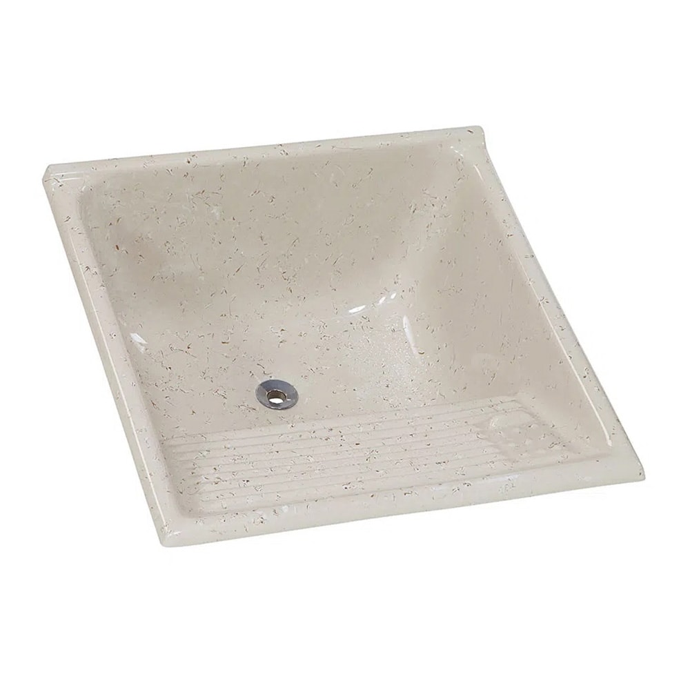 Tanque de Lavar Roupa A.J.Rorato em Mármore Sintético 31L Travertino - 507914