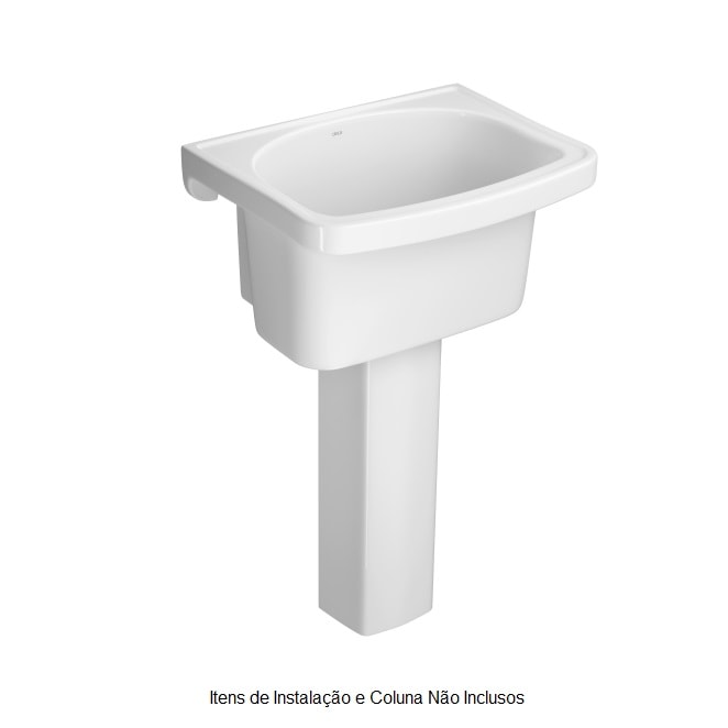 Tanque de Lavar Roupa Deca em Louça 22L Branco – TQ.01.17