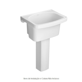 Tanque de Lavar Roupa Deca em Louça 22L Branco – TQ.01.17