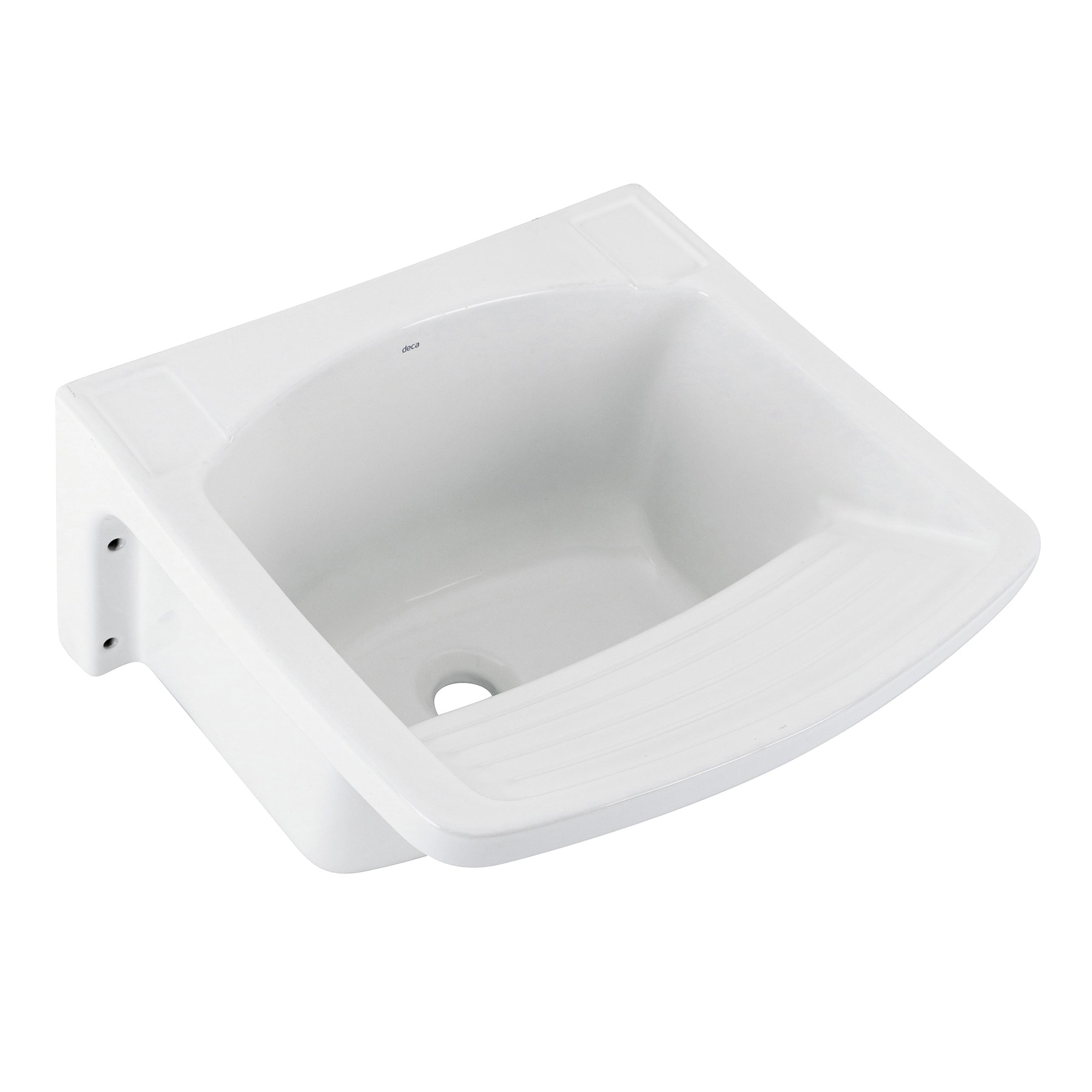 Tanque de Lavar Roupa Deca Médio em Louça 30L Branco - TQ.02.17