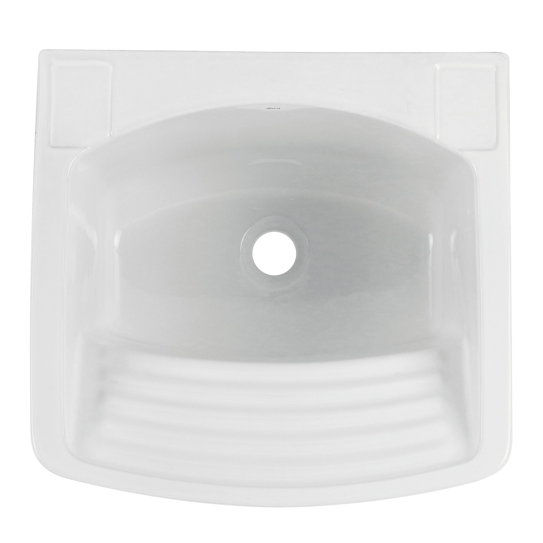 Tanque de Lavar Roupa Deca Médio em Louça 30L Branco - TQ.02.17