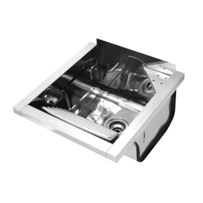 Tanque de Lavar Roupa Docol Aço Inox 23L 44x47,5cm - 17047CH