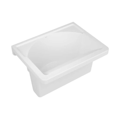 Tanque de Lavar Roupa Docol Suspenso em Louça 22L White - 90019118026