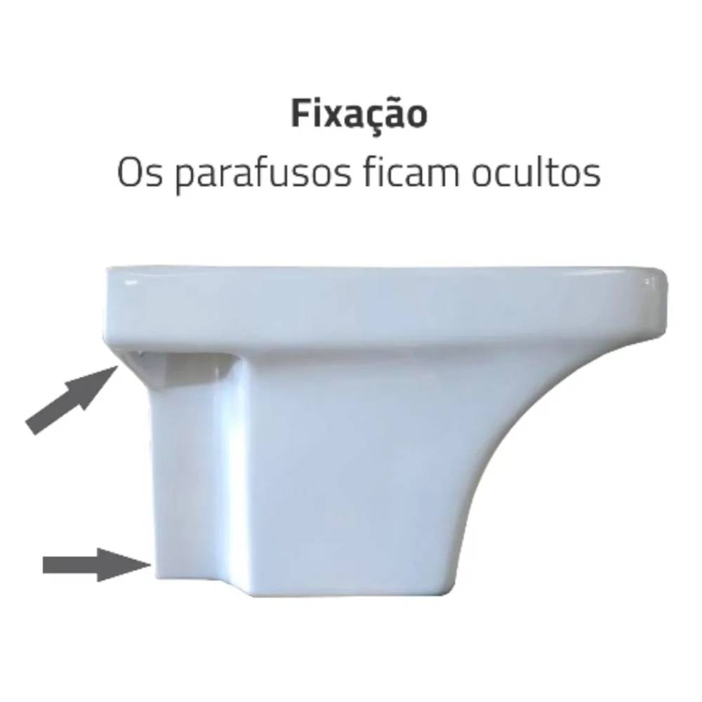 Tanque de Lavar Roupa Icasa em Louça 27L Branco - IT200