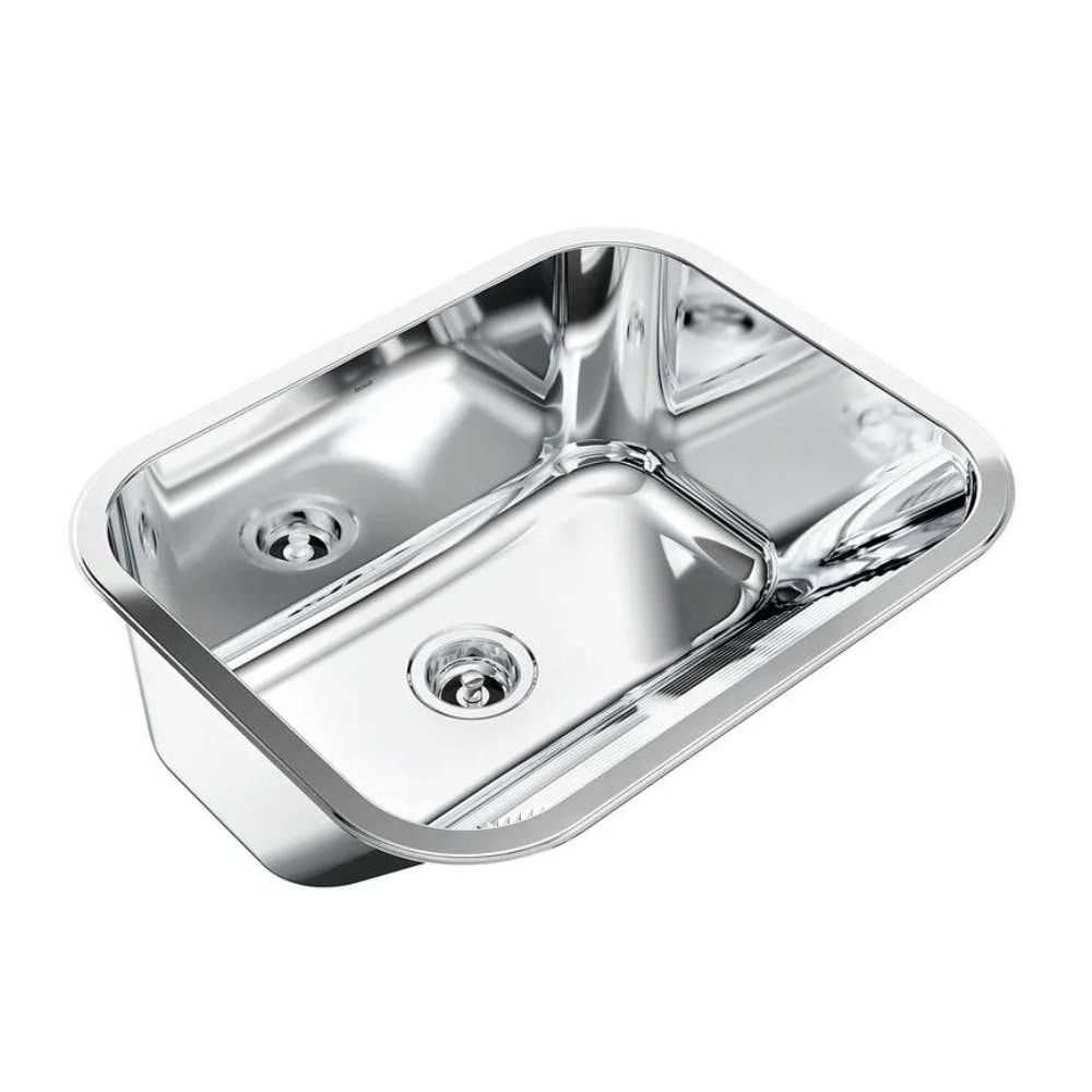 Tanque de Lavar Roupa Monobloco Inox Docol Alto Brilho 50x40x23cm 32L - 90017041159