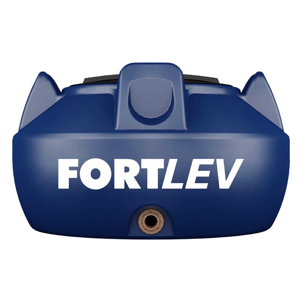 Tanque de Polietileno 500L Com Tampa Rosca Fortlev - 2070089