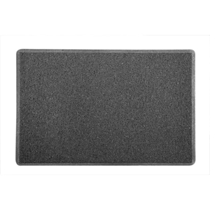 Tapete Kapazi Vinil Silver Grafite 60x40cm 10mm - 01440201