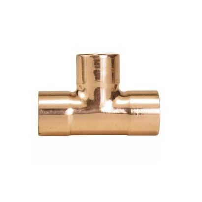 Tê de Cobre Eluma 611 22mm 3/4