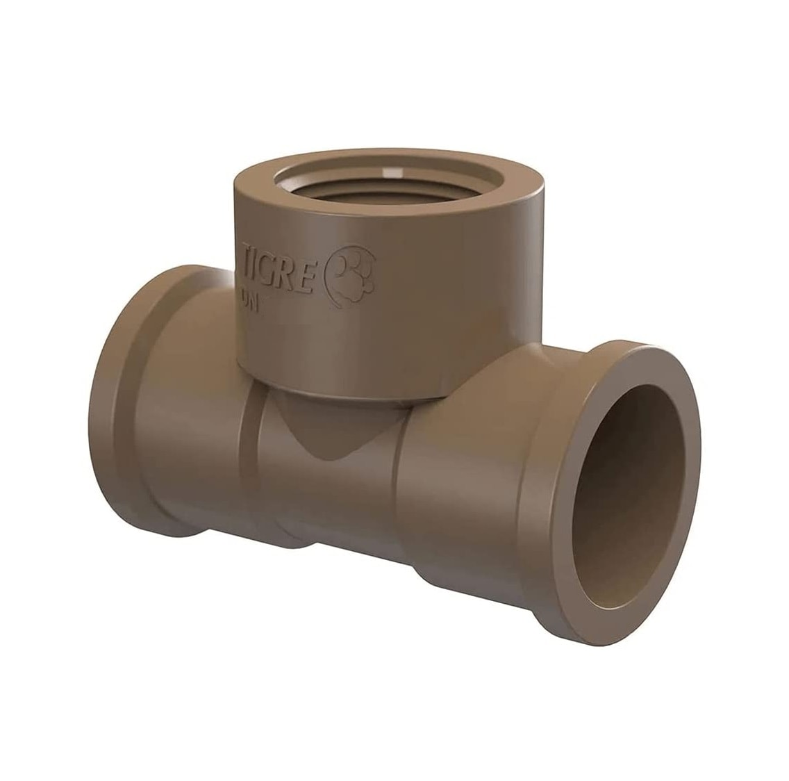 Tê PVC 90º Soldável e Roscável Tigre 32x25mm 1