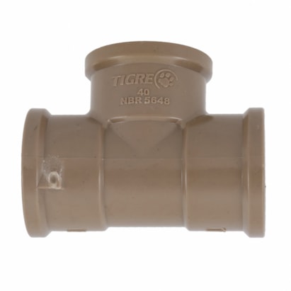 Tê PVC 90º Soldável Tigre 40mm 1.1/4