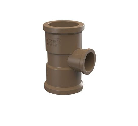 Tê PVC de Redução Soldável Tigre 50X25mm