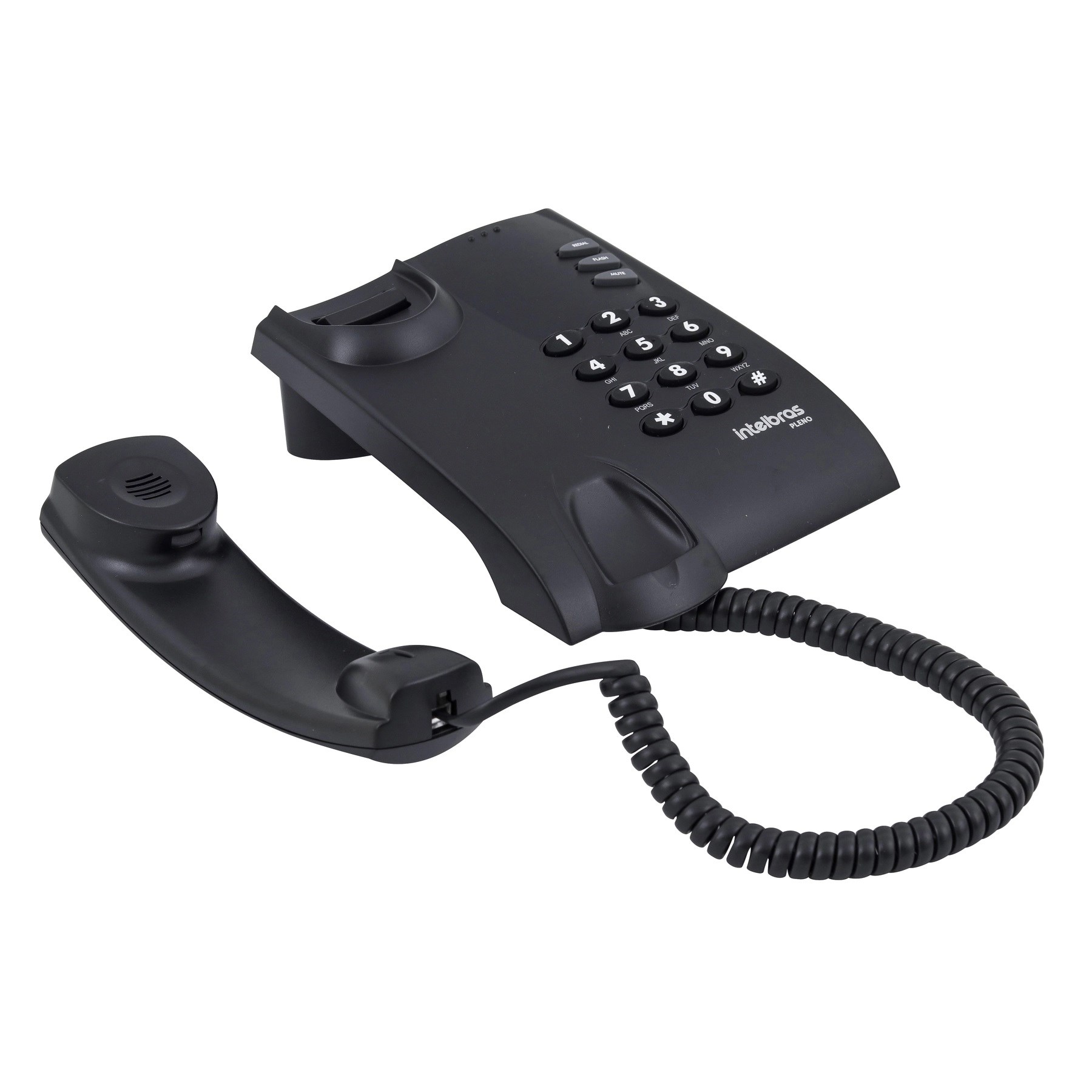 Telefone de Mesa com Fio Intelbras Pleno Preto - 17262