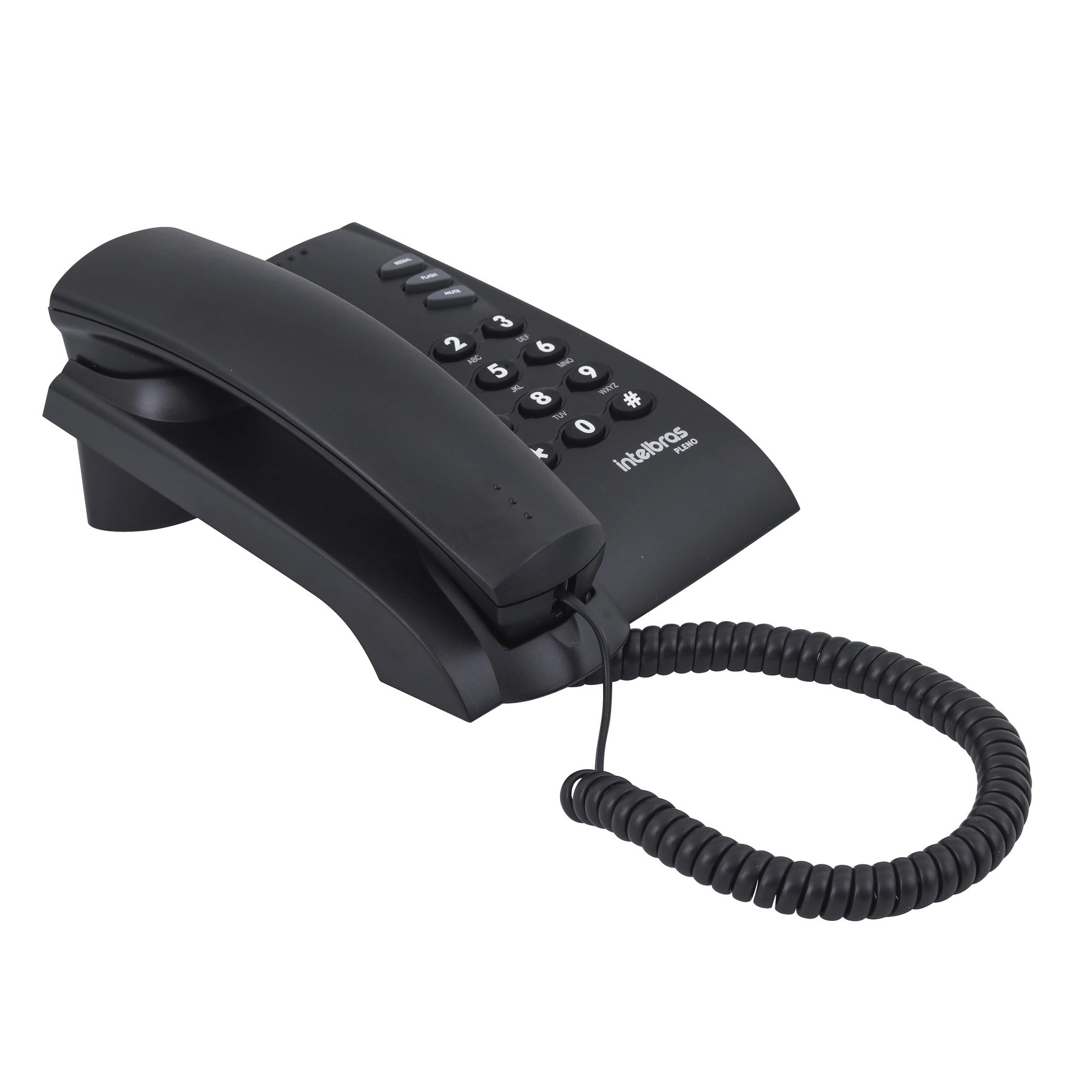 Telefone de Mesa com Fio Intelbras Pleno Preto - 17262