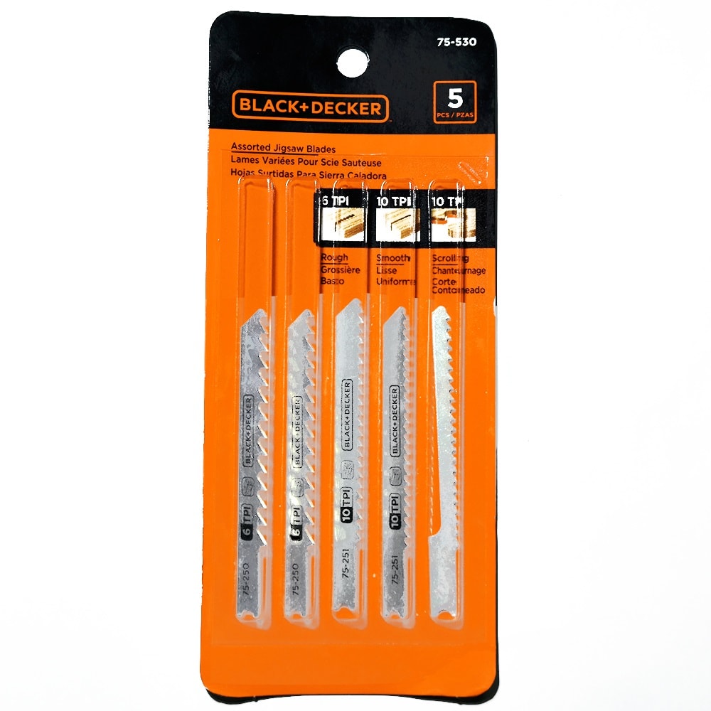 Tico-Tico Jogo de Laminas 5 Peças Black Decker - 75-530