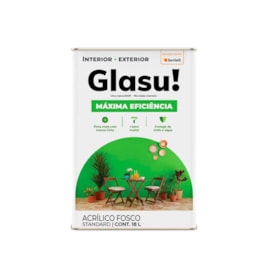 Tinta Acrílica Glasu Máxima Eficiência Branco 18L