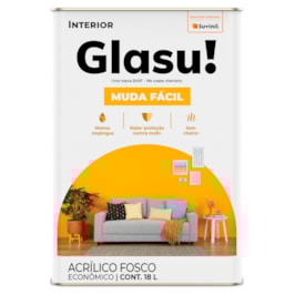 Tinta Acrílica Glasu Muda Fácil Cenoura 18L