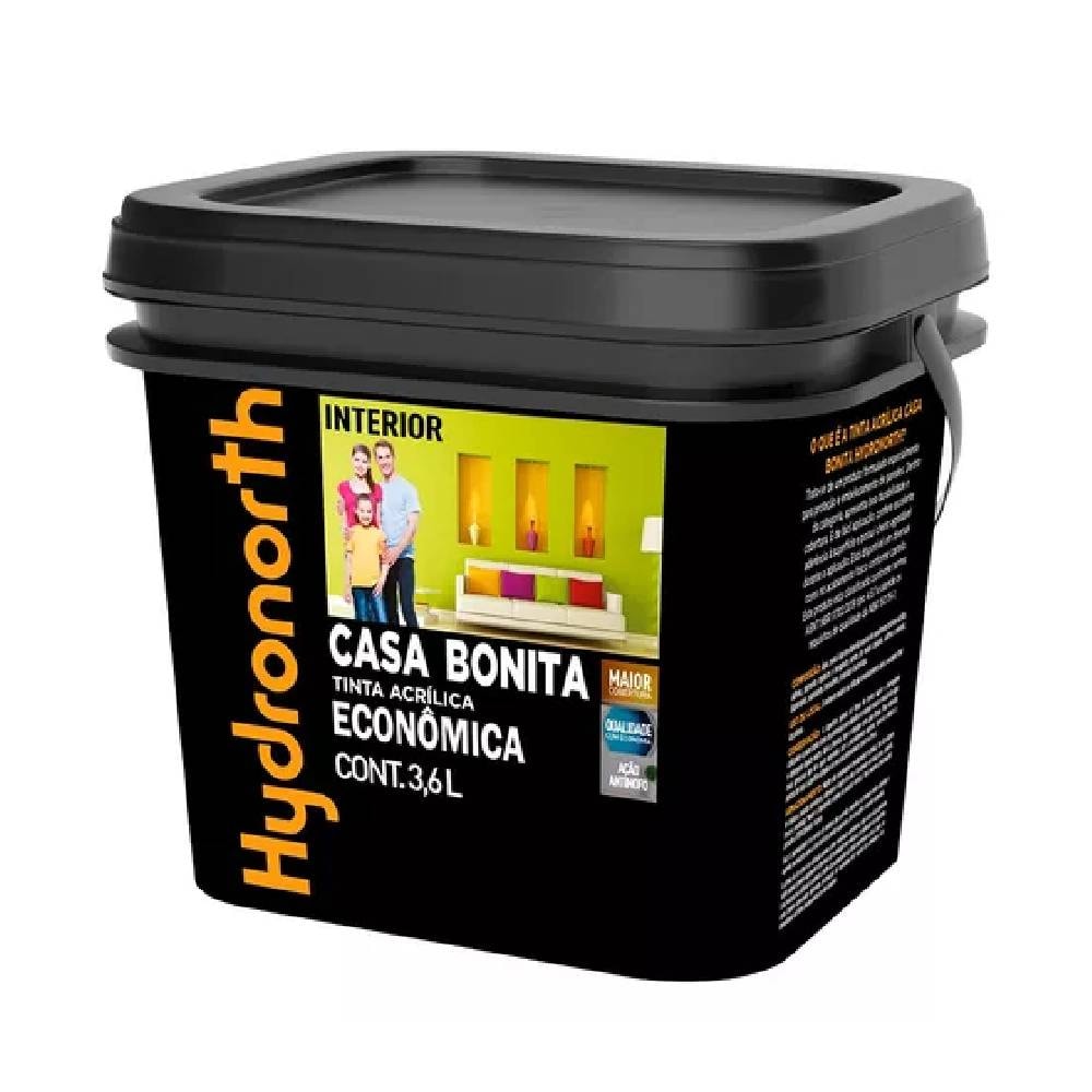 Tinta Acrílica Hydronorth Casa Bonita Balde Camurça 3,6L - 00093091