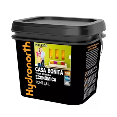 Tinta Acrílica Hydronorth Casa Bonita Balde Camurça 3,6L - 00093091