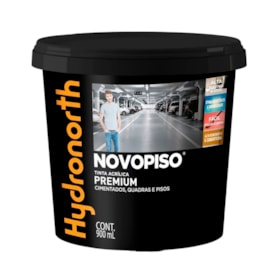 Tinta Acrílica Hydronorth Novopiso Vermelho 09,L