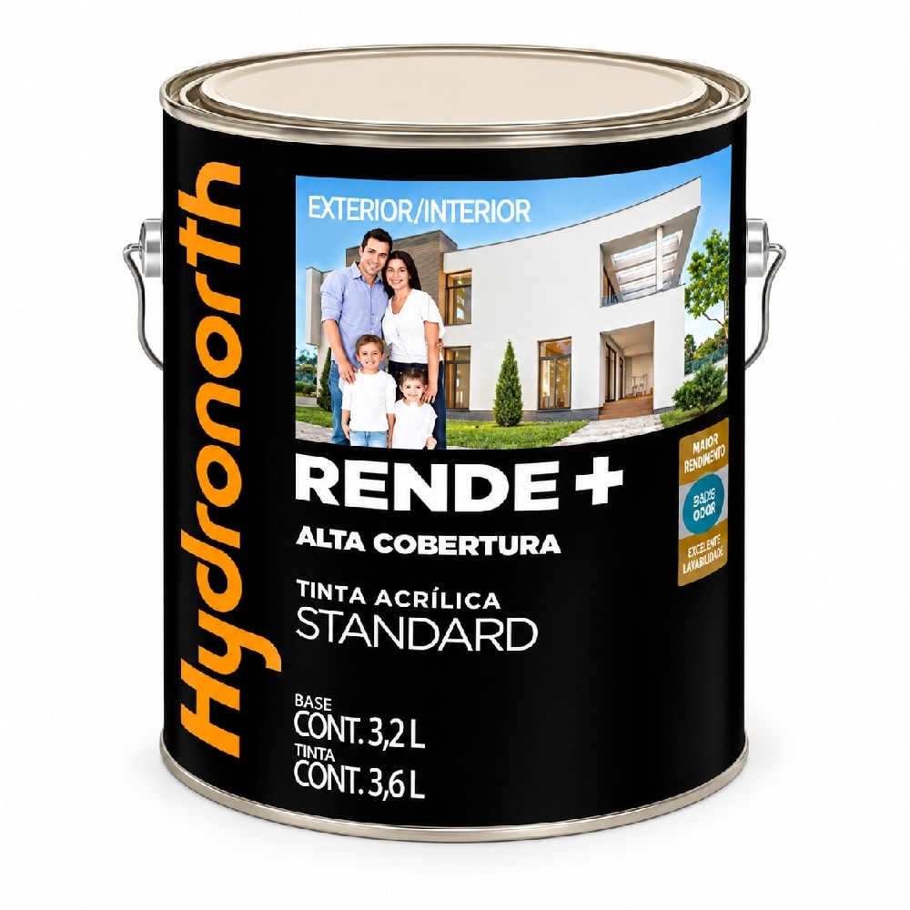 Tinta Acrílica Hydronorth Rende+ Branco Neve 3,6L