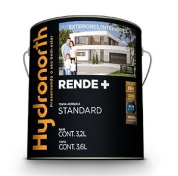 Tinta Acrílica Hydronorth Rende+ Branco Neve 3,6L