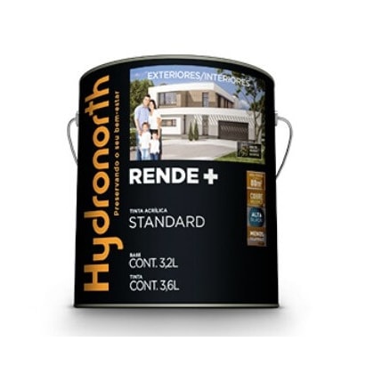 Tinta Acrílica Hydronorth Rende+ Branco Neve 3,6L