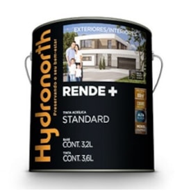 Tinta Acrílica Hydronorth Rende+ Branco Neve 3,6L