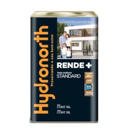 Tinta Acrílica Hydronorth Rende Mais Branco Gelo 18L