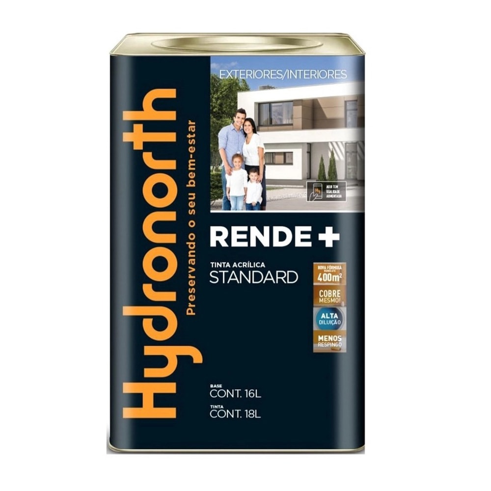 Tinta Acrílica Hydronorth Rende + Perola 18L