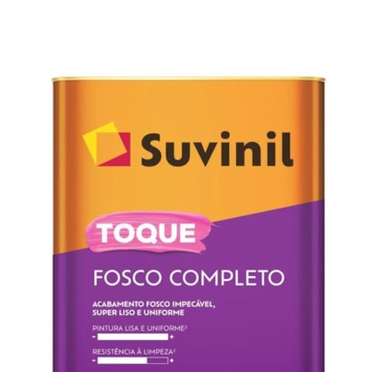 Tinta Acrílica Suvinil 18L Toque Fosco Completo Algodão Egípsio - 50841604