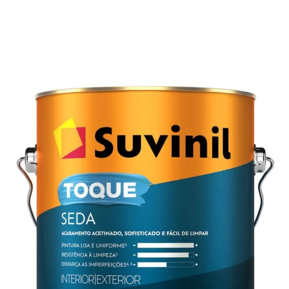 Tinta Acrílica Suvinil 3,6L Toque de Seda Branco - 50839872