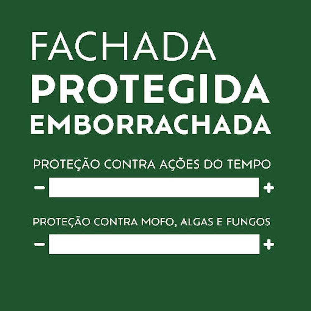 Tinta Acrílica Suvinil Fachada Protegida 18L Emborrachada Branco - 50842046