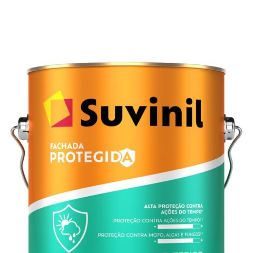 Tinta Acrílica Suvinil Fachada Protegida 3,6L Branco - 50842470