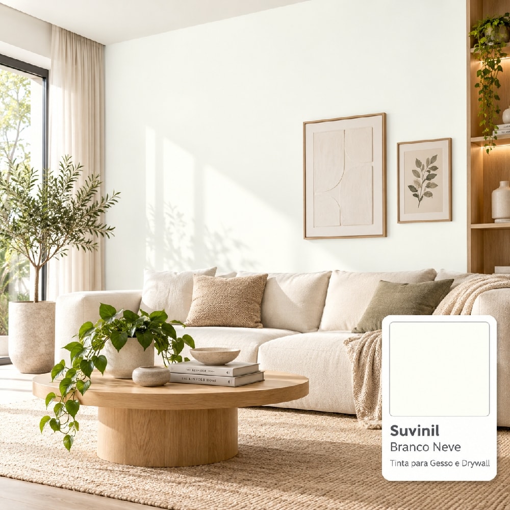 Tinta Acrílica Suvinil Gesso Drywall Branco 3,6L
