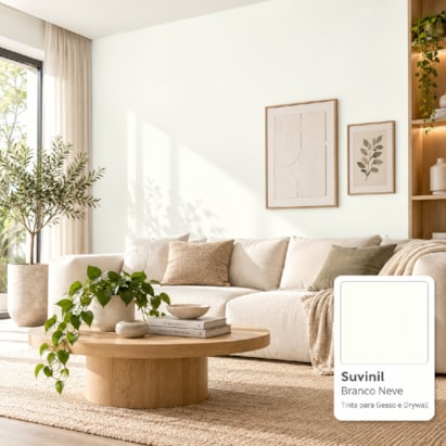 Tinta Acrílica Suvinil Gesso Drywall Branco 3,6L