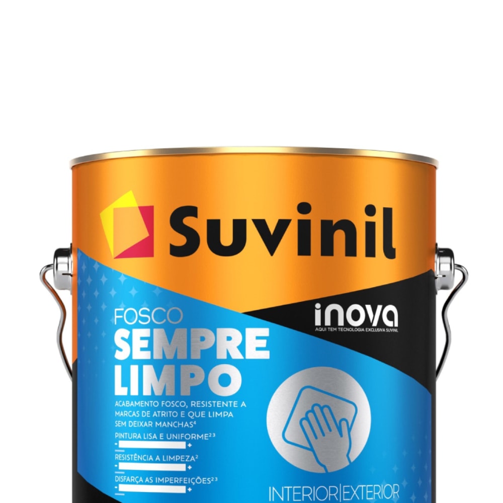 Tinta Acrílica Suvinil Lavavél Sempre Limpo 3,6L Branco - 50842053