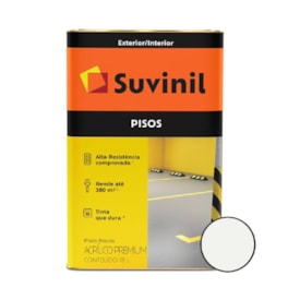 Tinta Acrílica Suvinil Piso Suvinil Toque Branco 18L - 53418632