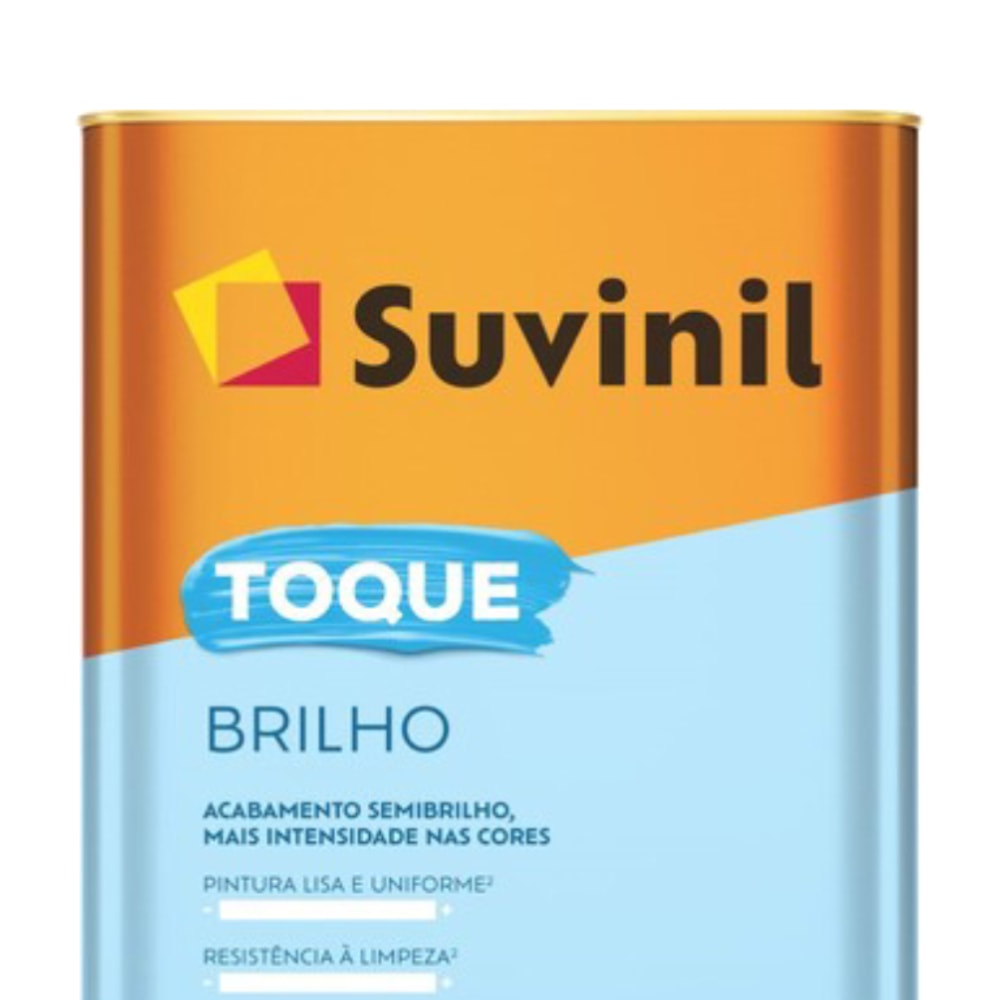 Tinta Acrílica Suvinil Toque de Brilho Branco 18L - 50839849